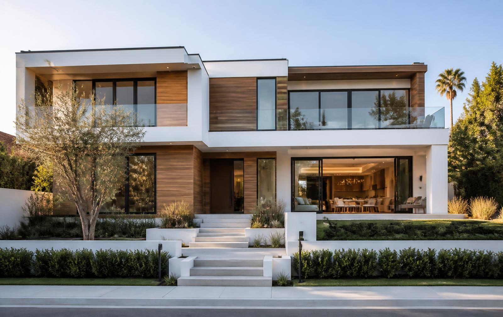 Contemporary house represented by Braj Setu Properties